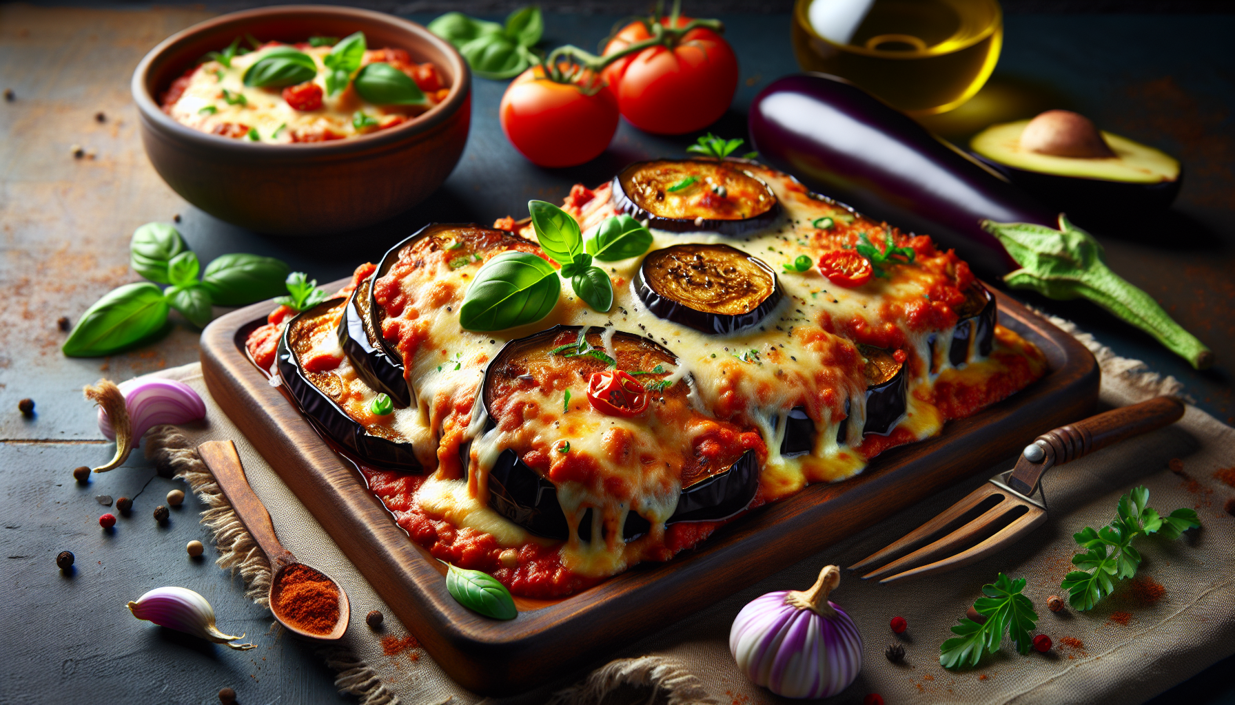 parmigiana di melanzane al forno